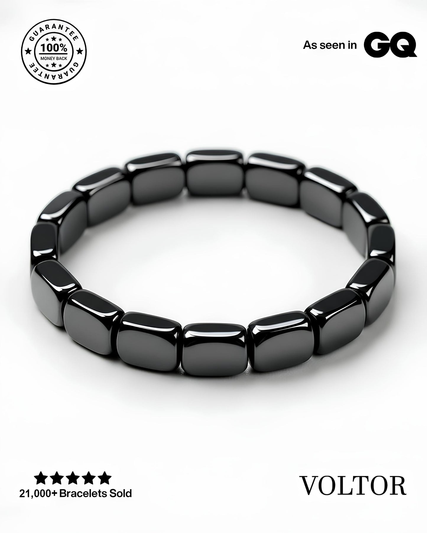 VOLTOR® Hematite Bracelet