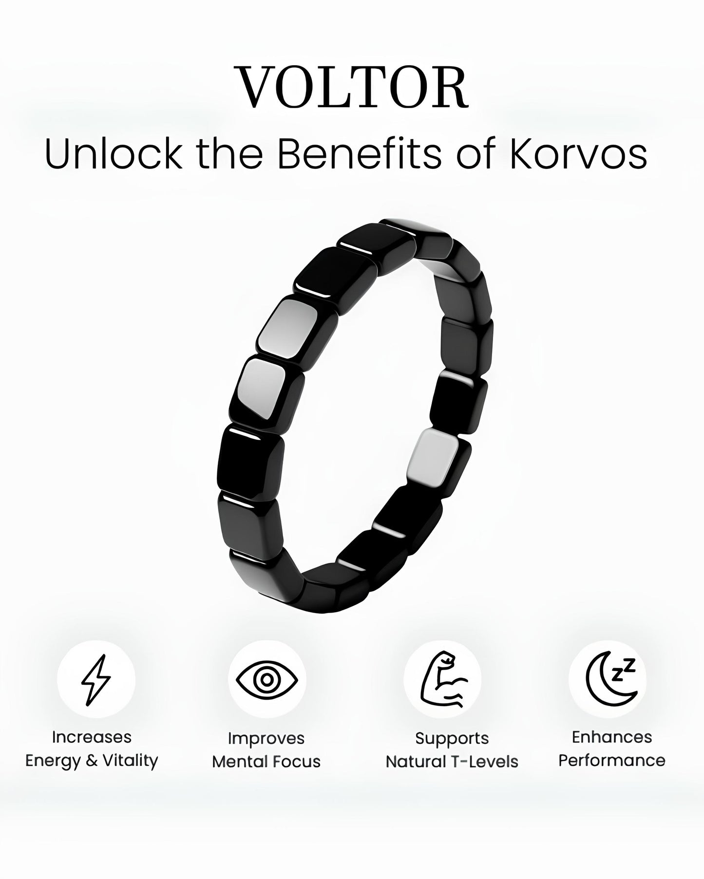 VOLTOR® Hematite Bracelet