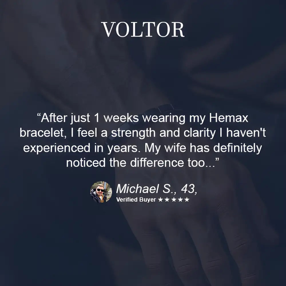 VOLTOR® Hematite Bracelet